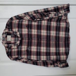 3/$35 NWOT Tilly Plaid flannel shirt